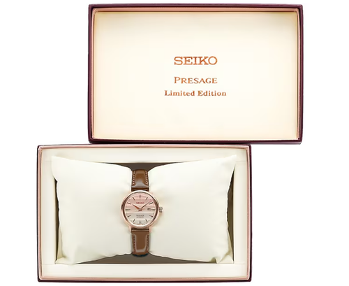 Pre-owned Seiko Presage Srrw002 Presage Cocktail Time Star Bar Limited Edition Ladies