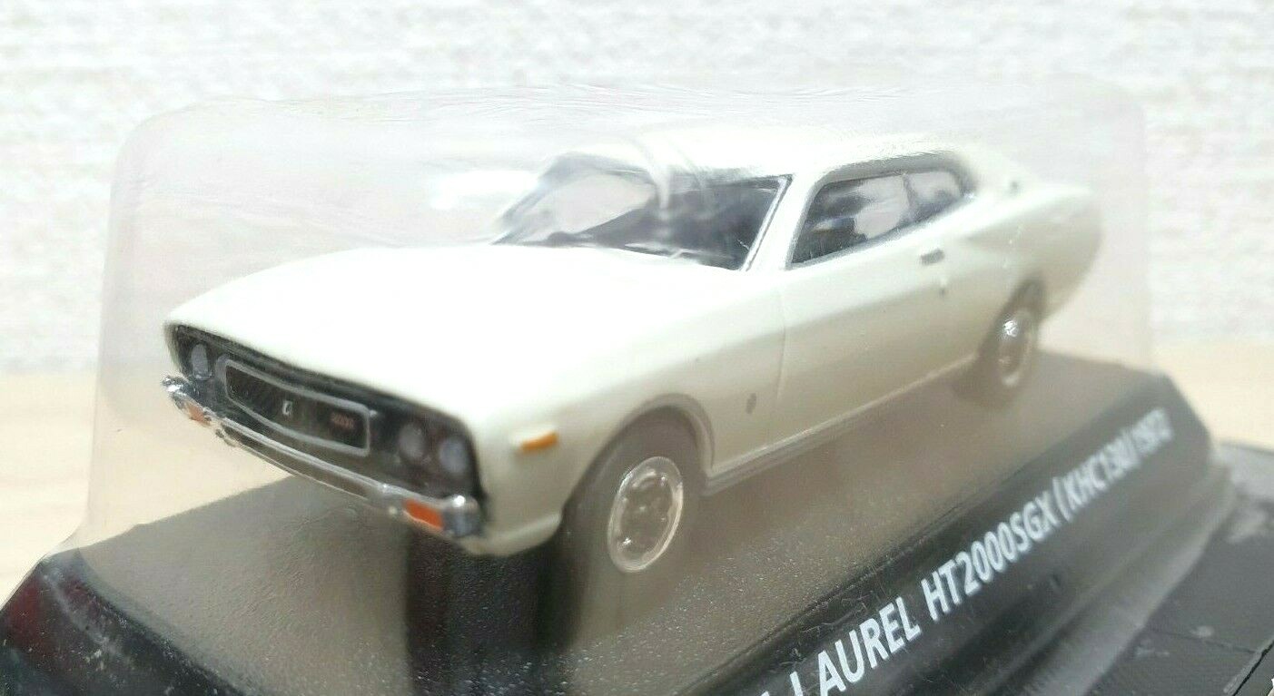 Nissan Laurel HT (1972) ミニカー Amazon | アシェット 1/24 国産名車 コレクション 日産 ローレル