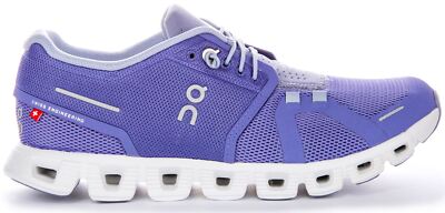 Pre-owned On Running Cloud 5 Reflective Womens Sneakers Cloudtec Shoe Lavender Us 5 - 1