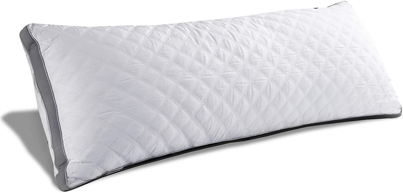 Oubonun Premium Adjustable Loft Quilted Body Pillows - Firm and Fluffy - Quality