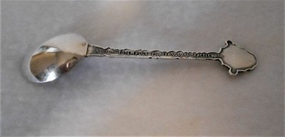 Chief Seattle Sterling Souvenir Spoon Totem Pole, Pioneer Square Seattle, WA