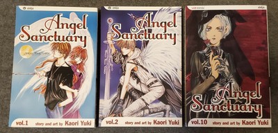Angel Sanctuary Vol.1, 2, 10 Manga English By Kaori Yuki Viz Media