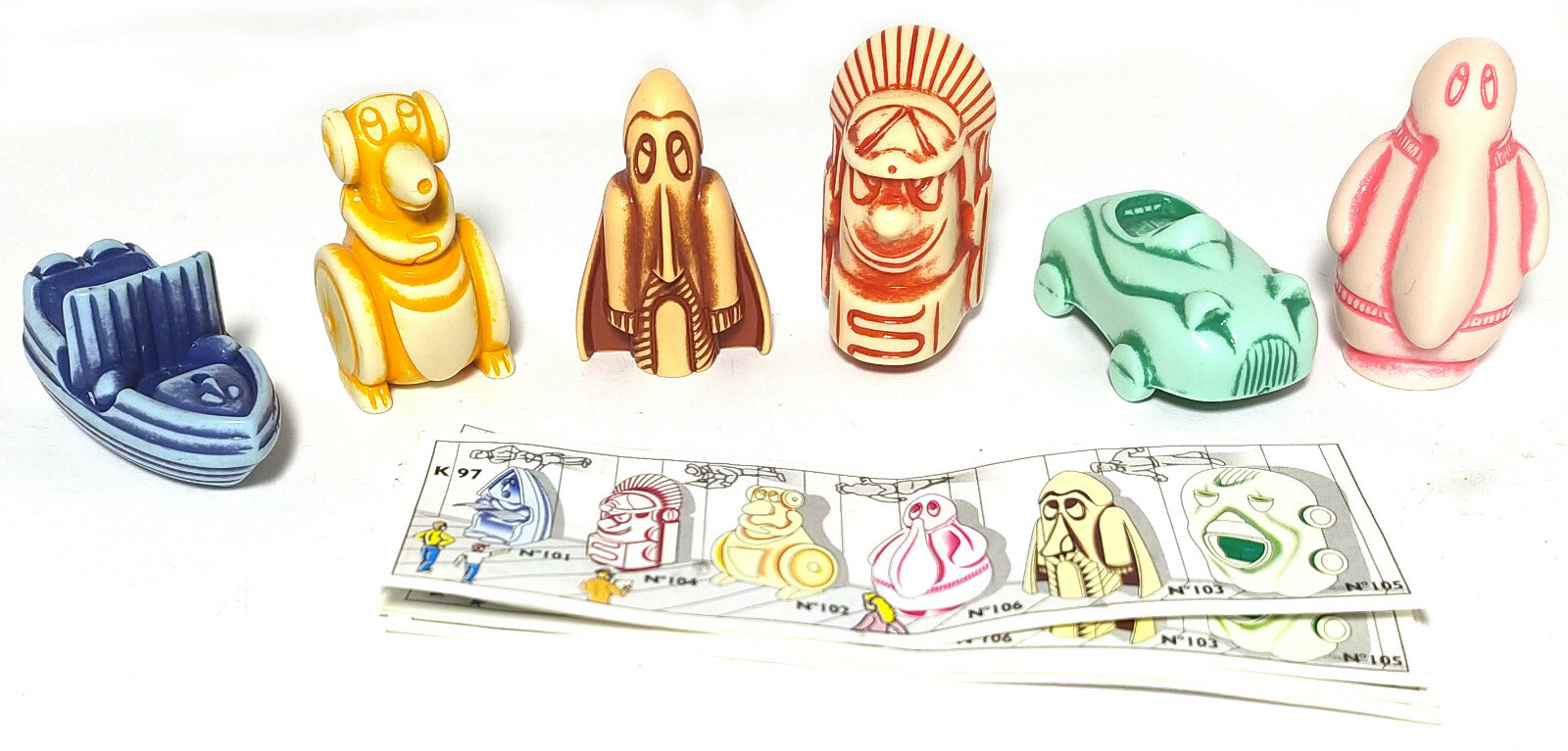 KINDER SURPRISE TOTEM Stone Double REVERSIBLE FIGURE 1996 KINDER SURPRISE TOTEM Stone Double REVERSIBLE FIGURE 1996