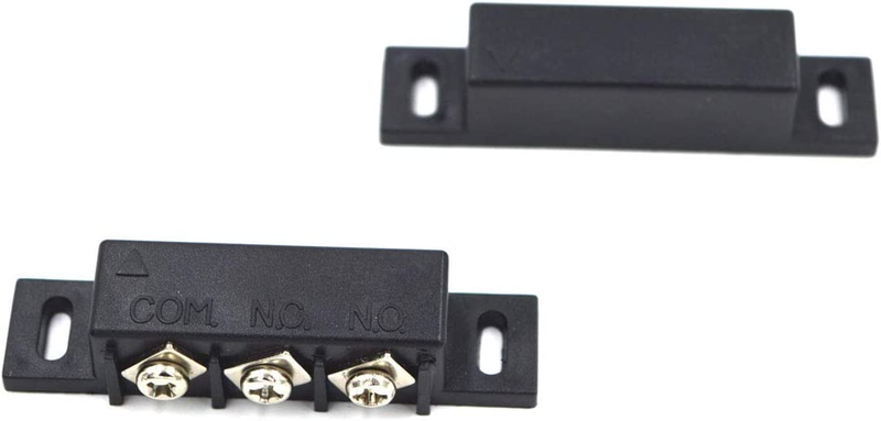 2Sets Magnetic Reed Switch Normally Open Closed NC NO Door Alarm Window Security