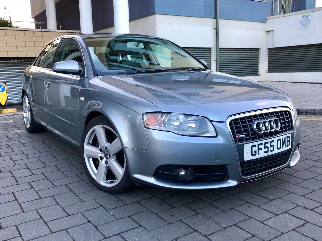 AUDI A4 2.5 TDI V6 S LINE, 6 SPEED MANUAL, 2005, VERY RARE CAR WITH 1