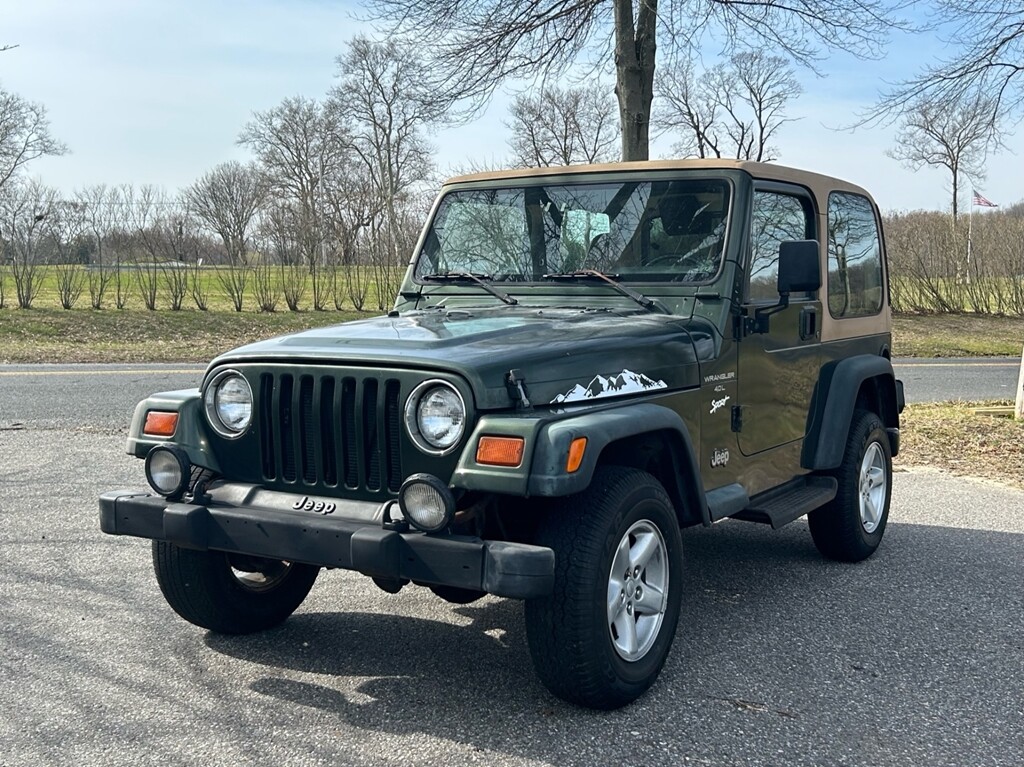 1997 Jeep Wrangler Sport 118953 Miles,Moss Green Pearlcoat SUV 4.0L NA I6 overhe