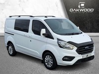 2021 21 FORD TRANSIT CUSTOM 2.0 300 ECOBLUE LIMITED CREW VAN DOUBLE CAB 5DR DIES