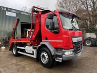 2017 DAF LF-220 SKIP LOADER