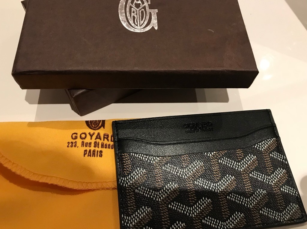 black NEW Goyard card holder wallet in West End, London Gumtree