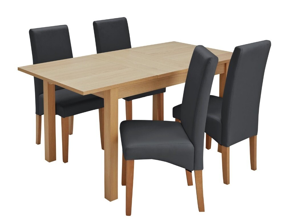 EX DISPLAY Argos Home Clifton Oak Extending Table 4 