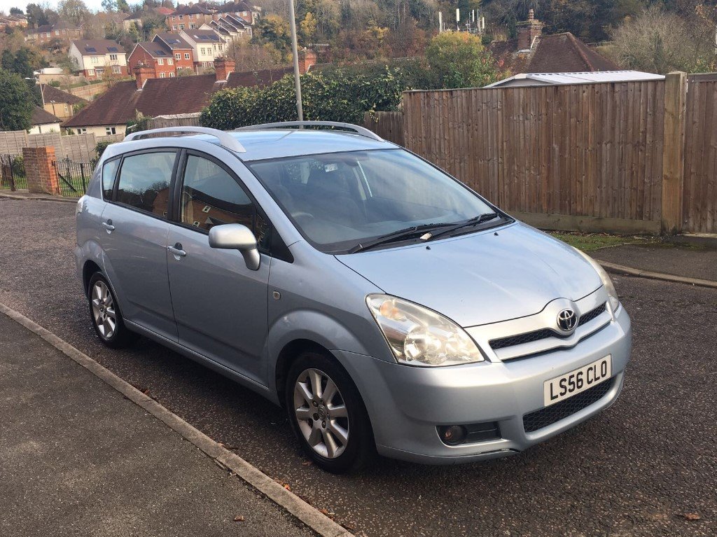 2006 TOYOTA COROLLA VERSO TSPIRIT D4D BLUE 7 SEATER in