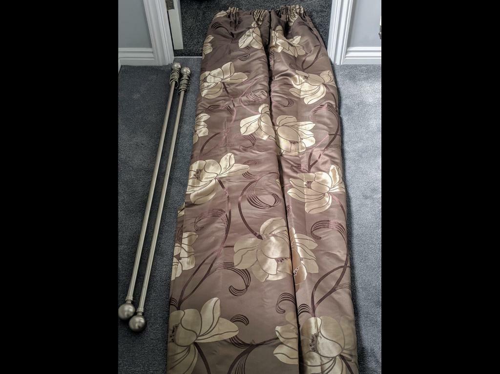 Beautiful fully lined Dunelm Mill Curtains for sale in Whiteley