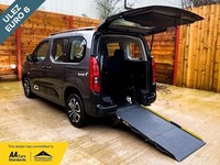 2020 Citroen Berlingo 3 Seat Auto Wheelchair Accessible Disabled Access Vehicle 