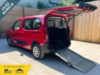 2019 Citroen Berlingo 3 Seat Auto Wheelchair Accessible Disabled Access Vehicle 
