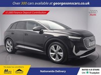 2021 Audi Q4 e-tron 35 S line SUV 5dr Electric Auto 55kWh (170 ps) ESTATE ELECTR