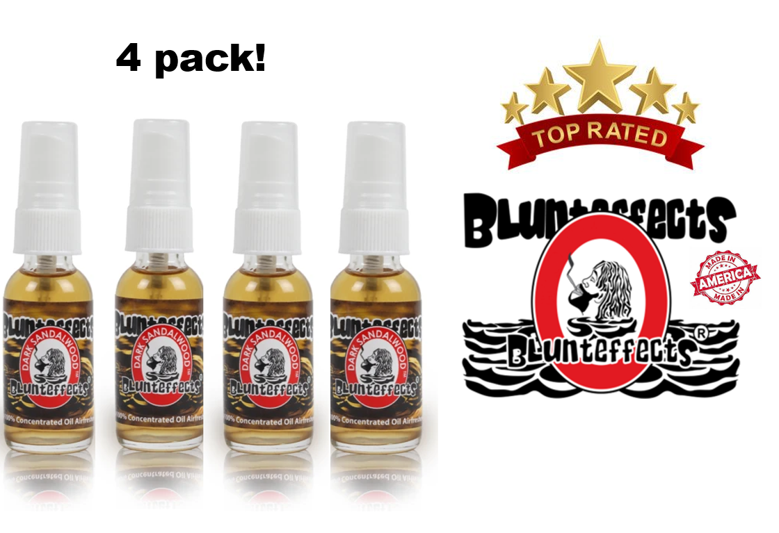 Blunteffects100% Concentrated Air Room Freshener Home & Car Spray 4PACK! 