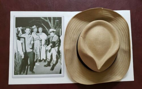 Eroll Flynn Personally Owned Pilgrim Hat With COA & Photo