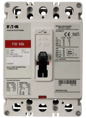 Eaton NSB FWF3080L Molded Case Breakers (MCCBs) FWF 3P 80A 690V 50/60Hz 3Ph F Fr