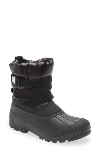 

Мужские зимние ботинки Moncler Summus, Италия, черные 43 евро, США 10, Черный