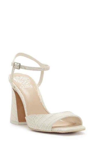 

Женские сандалии Roellan с ремешком на щиколотке Vince Camuto, летние кроко цвета слоновой кости, США 9,5, Ivory summer croco
