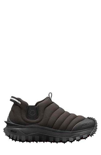 

Мужские низкие кроссовки Moncler Trailgrip Après, черные,  евро, США 11, Черный