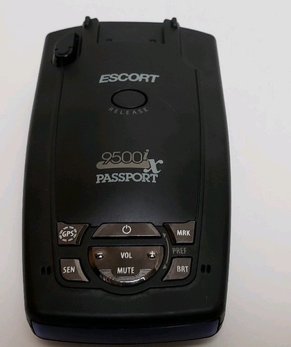 Escort Passport 9500ix Blue Radar Detector with mirror mount included