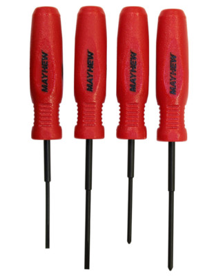 MAYHEW 4PC MICRO SLOTTED & PHILLIPS SCREWDRIVER SET 31021
