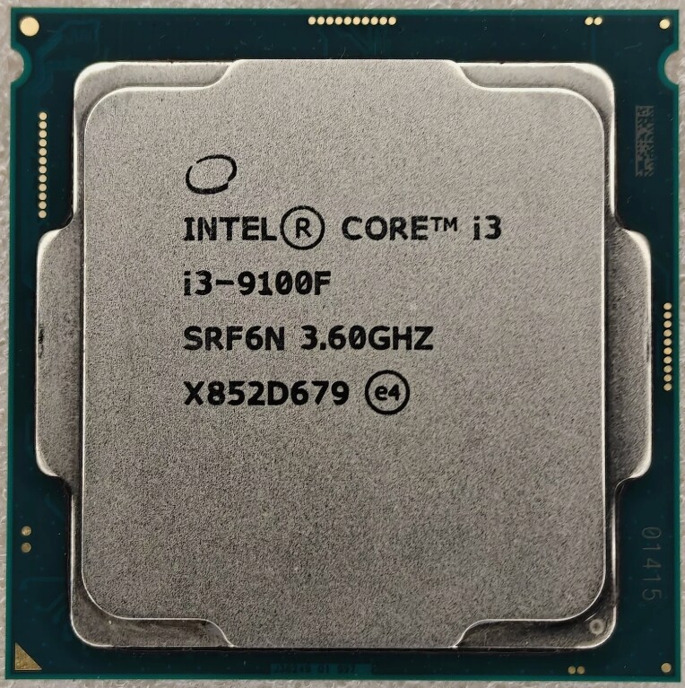 Intel Core i3-9100F 9th Gen Coffee Lake 4.2GHz Processor CPU