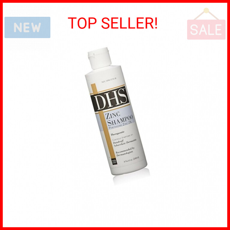 DHS Zinc Shampoo, 16 Oz (Pack of 2)