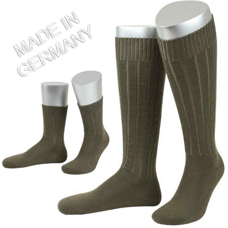 Bundeswehr Stiefelsocken der Firma Hirsch lang oder kurz