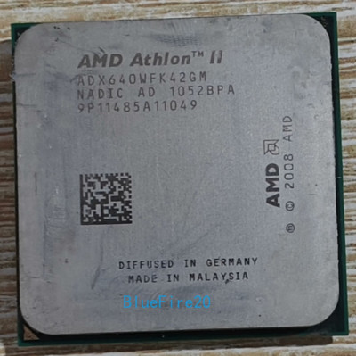 AMD Athlon II X4 640 ADX640WFK42GM 4 Core 3.0GHz Socket AM2+ AM3 CPU Processor