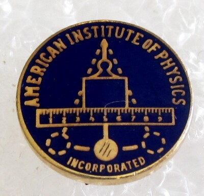 Vintage American Institute of Physics Member Pin