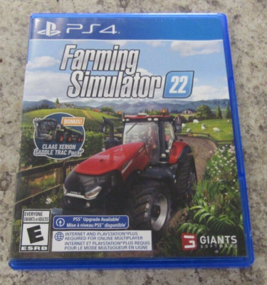 Farming Simulator 22 (Sony PlayStation 4, PS4, 2021)  Tested Working