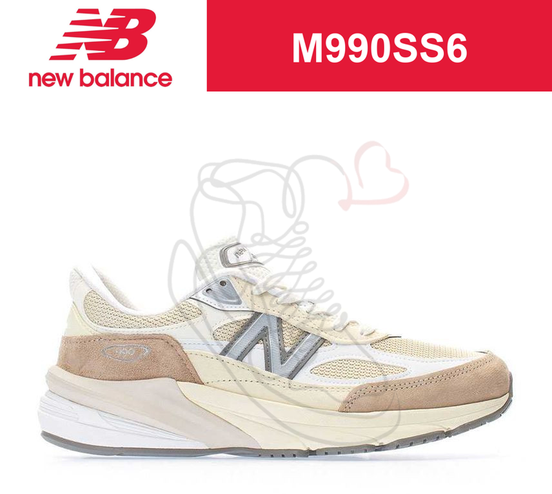 New Balance 990V6 Beige MiUSA Cream Ivory Mindful Grey Bone M990SS6 Men's - Picture 1 of 1