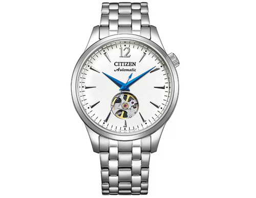 Pre-owned Citizen Nh9131-73a  Collection Mechanical Open Heart Japan Import