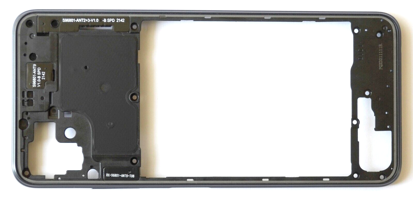OEM SAMSUNG GALAXY A22 5G SM-A226B/DSN BLACK MID FRAME