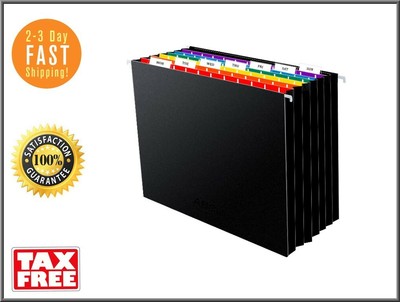 Hanging File Folders Letter Sz 7 Pockets For Filing Cabinet