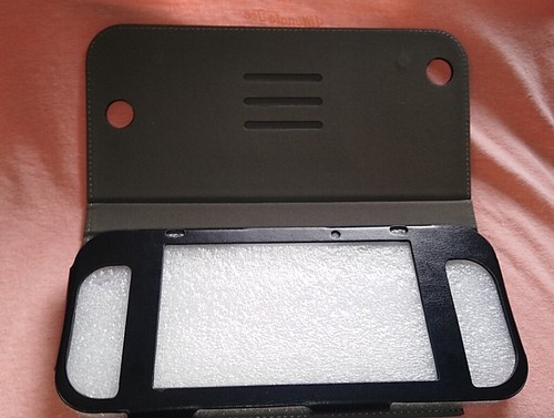 Carrying Case for Nintendo Switch, PU Leather Case,black, easy to carry NEW