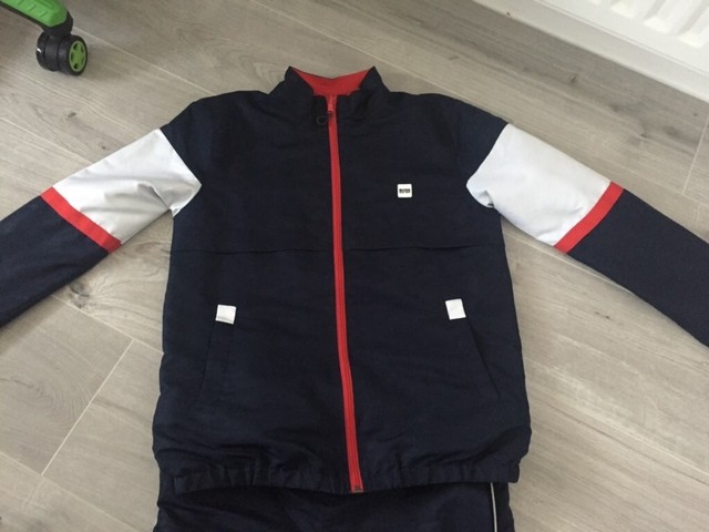 hugo boss tracksuit junior