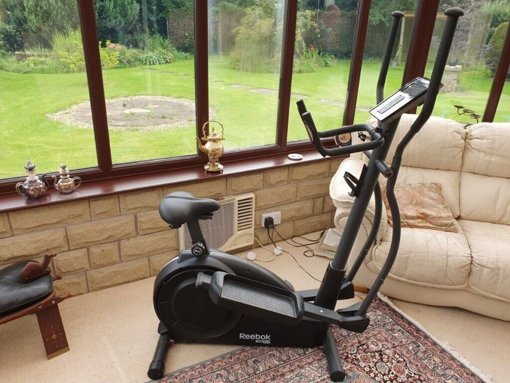 reebok 2 in 1 cross trainer and exercise bike