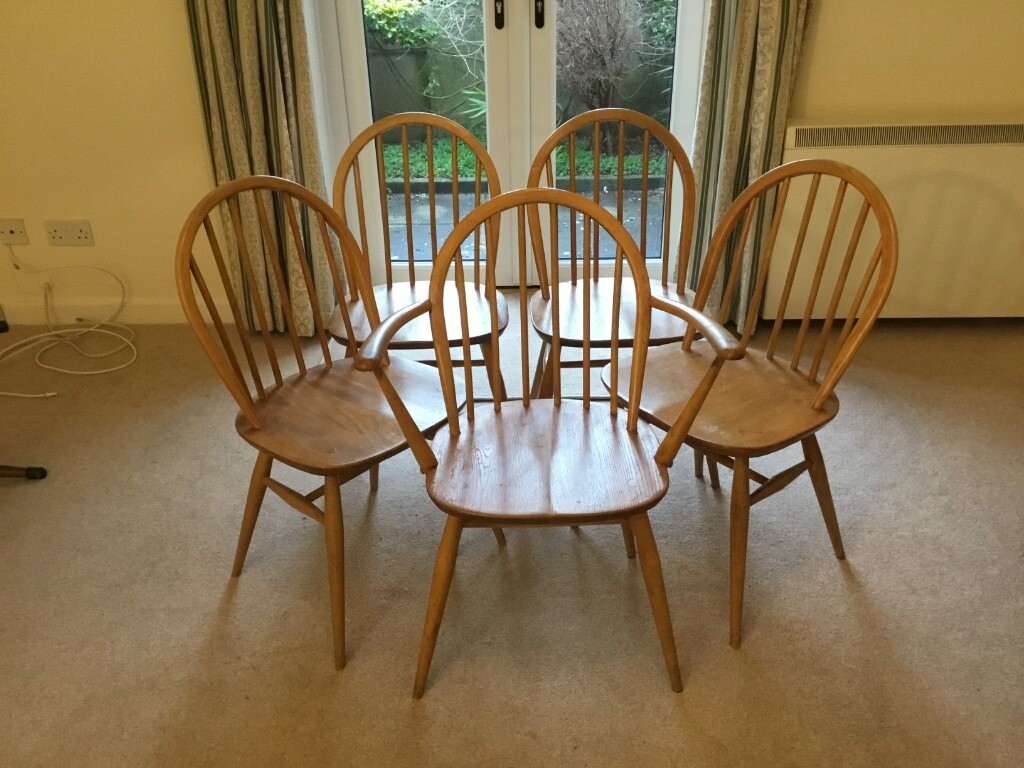 Vintage Ercol Dining Chairs In Totnes Devon Gumtree