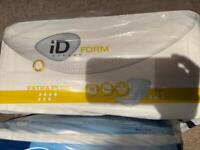 Incontinence pads/nappies free 