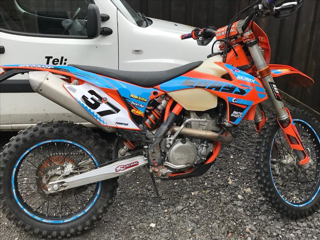 Ktm 350 excf 6 days 2012 road legal