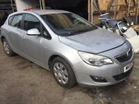 BREAKING VAUXHALL ASTRA J MK6 CAR PARTS SPARES SILVER 