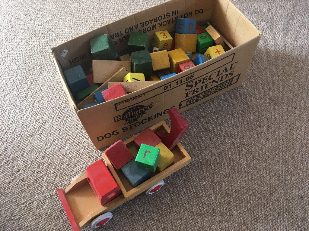 Wooden Play Blocks | in Woodbridge, Suffolk | Gumtree