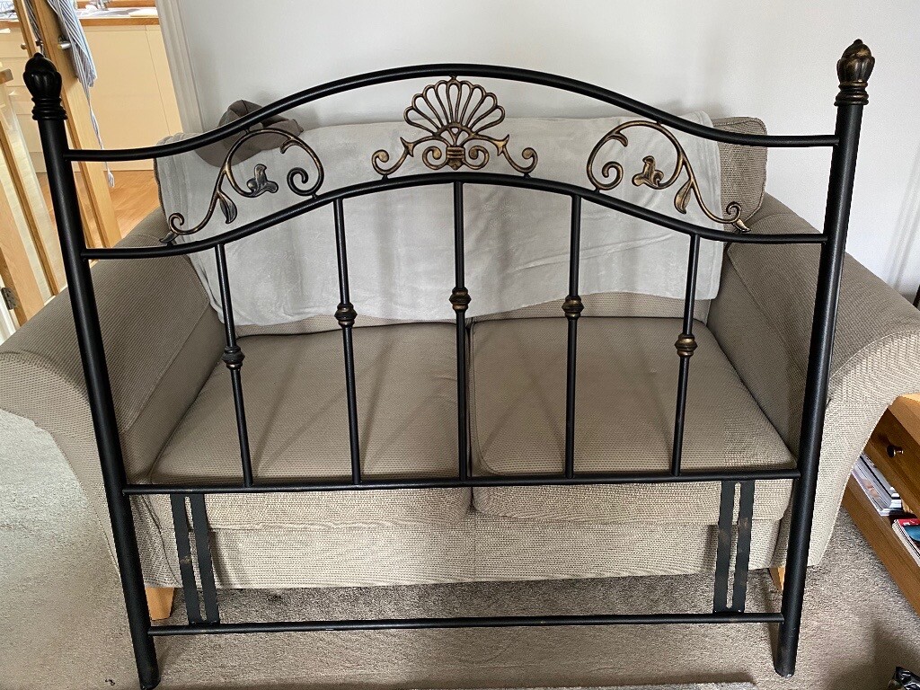 Metal Bed head for double bed in Durrington, Wiltshire Gumtree