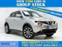 2017 Nissan Juke 1.6 Tekna SUV 5dr Petrol XTRON Euro 6 (117 ps) HATCHBACK Petrol