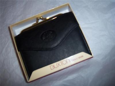 Buxton Leather French Purse Wallet-See Description for Pictures