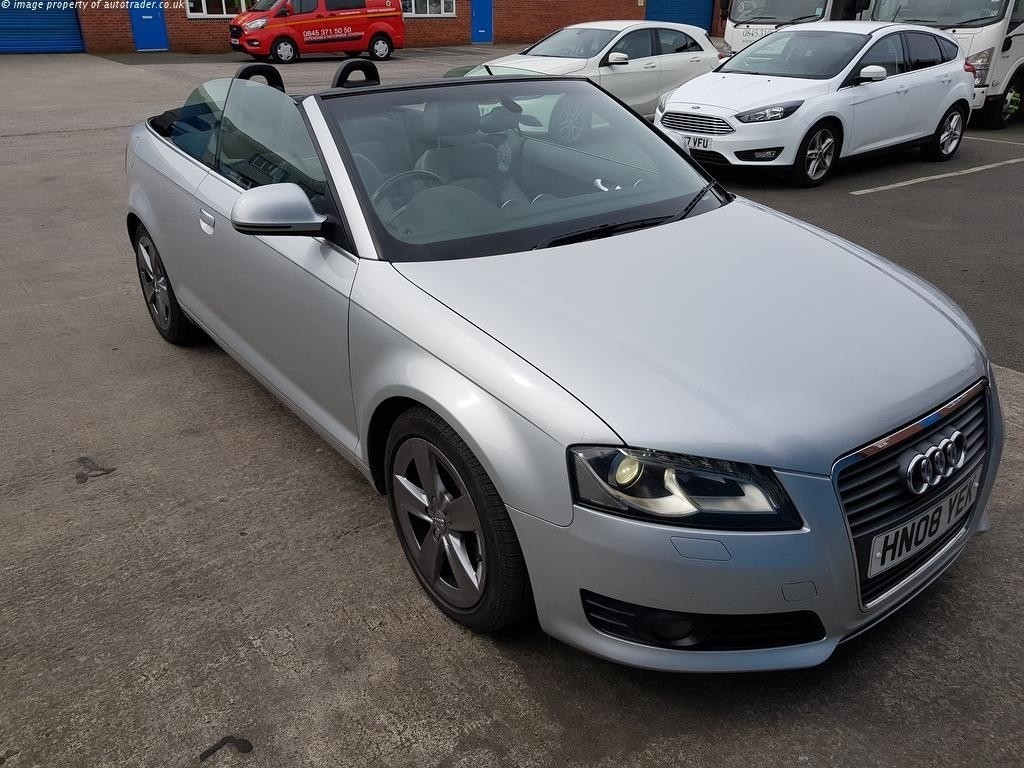 Audi A3 Cabriolet 1.8 TFSI 2008 MOT till May 2019. 2 keys. Service history.