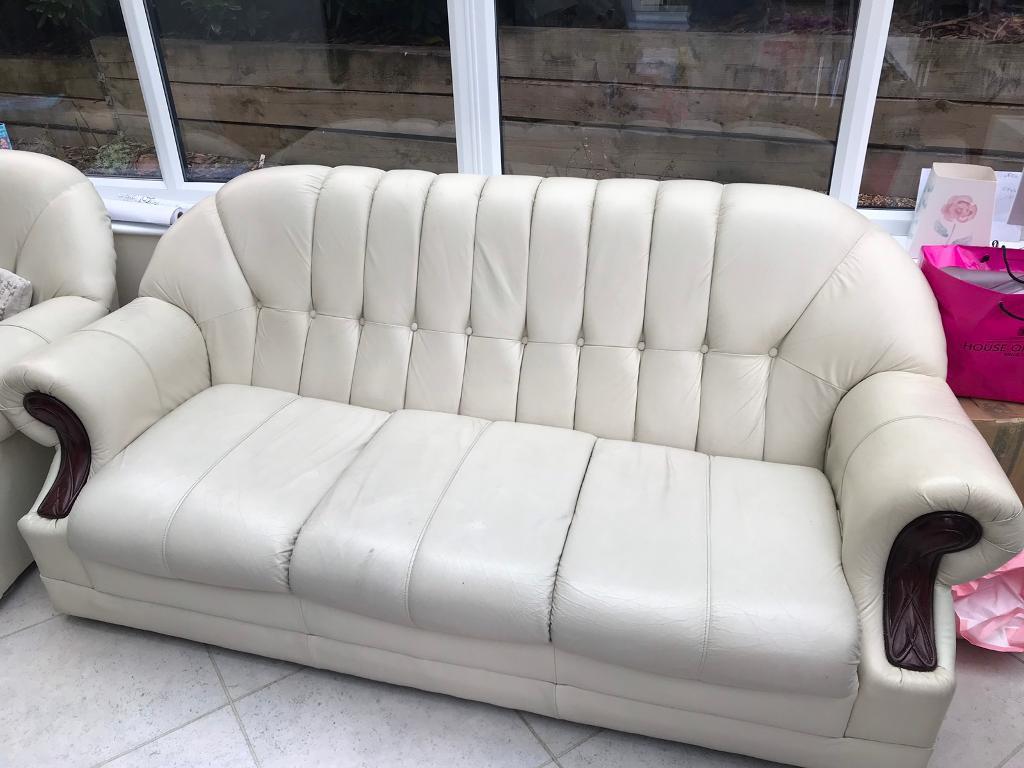 Cream sofa’s in Upminster, London Gumtree